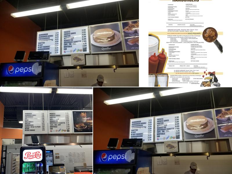 Dic Ann's Hamburgers Pointe-Aux-Trembles Menu