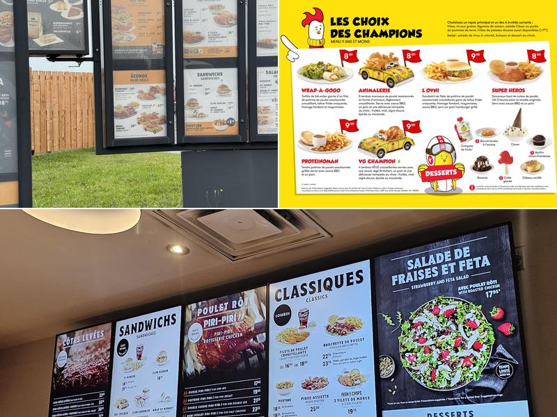St-Hubert Express Menu