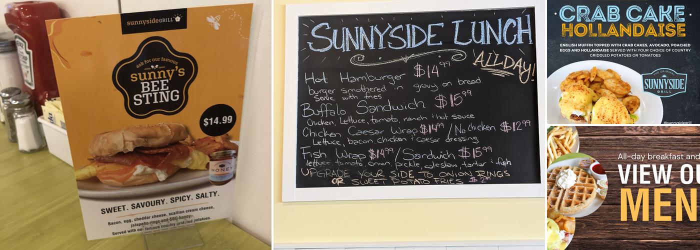 Sunnyside Grill Menu