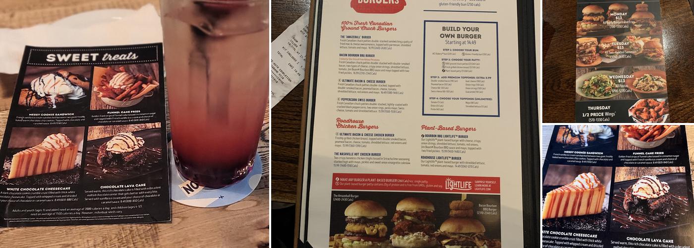 Kelseys Original Roadhouse Menu