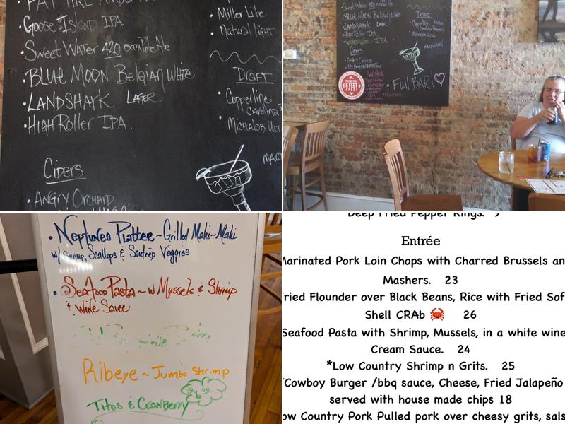 Depot Southern Bistro LLC Menu