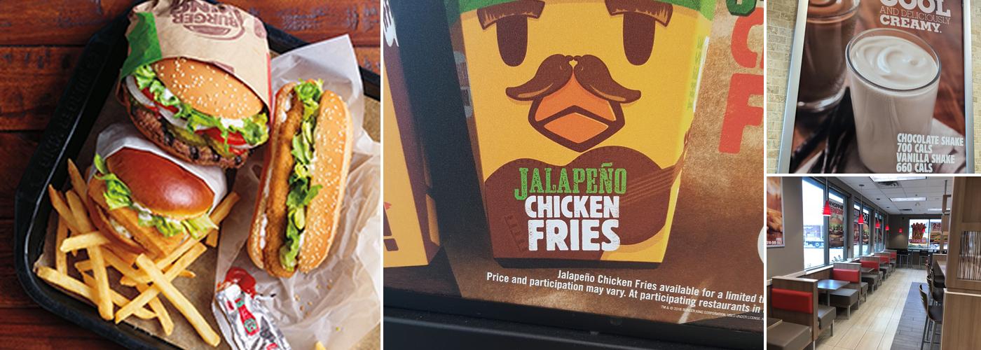 Burger King Menu
