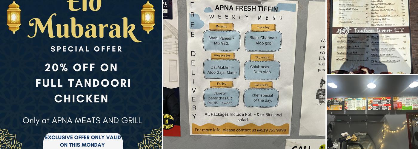 Apna Meats And Grill Menu