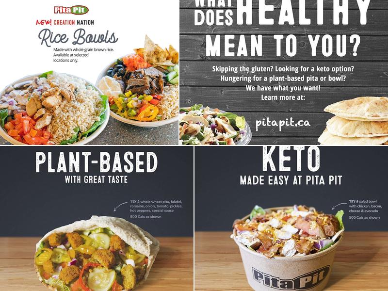 Pita Pit Menu