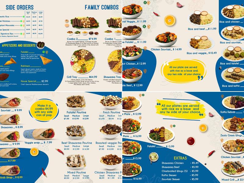 Leymoon Menu