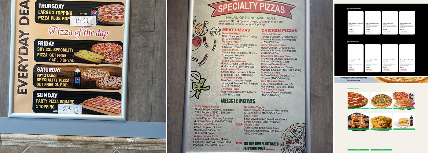 Pizza Depot Menu