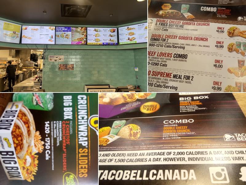 Taco Bell Menu