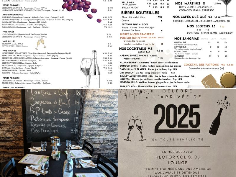 Restaurant Bouillon16 Menu