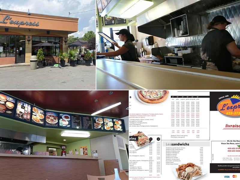 L'Express Menu