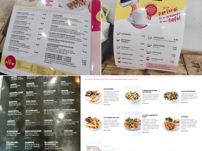 L'Œufrier (Vimont) Menu