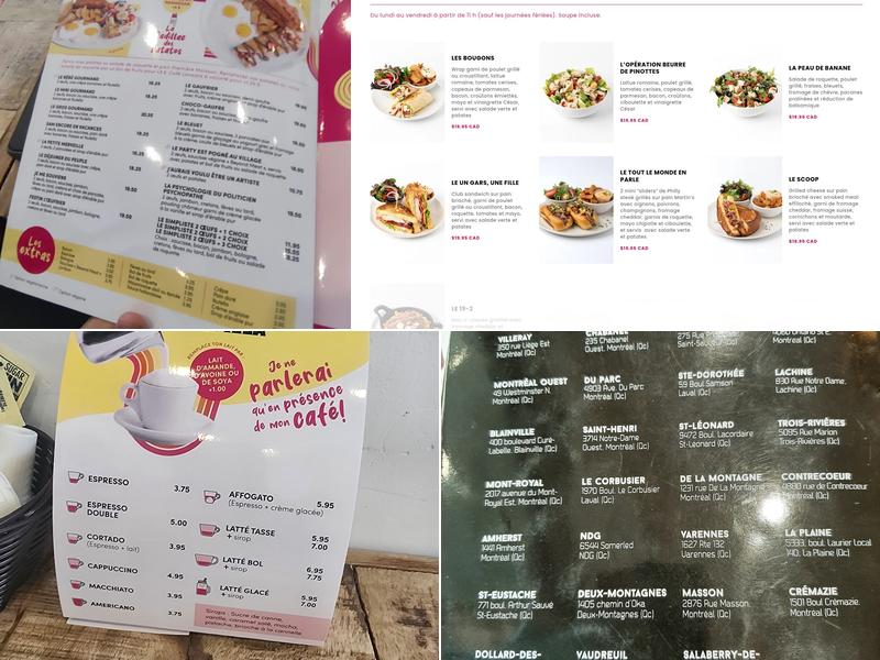L'Œufrier (Vimont) Menu
