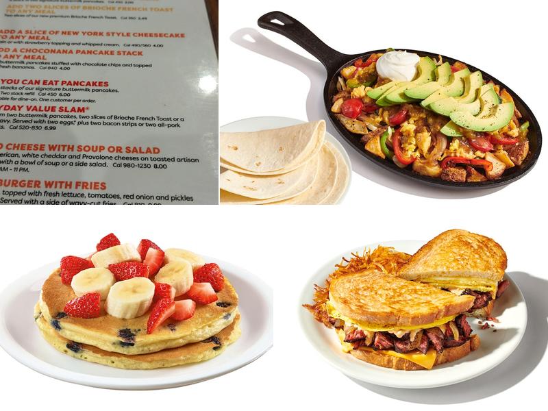 Denny's Menu