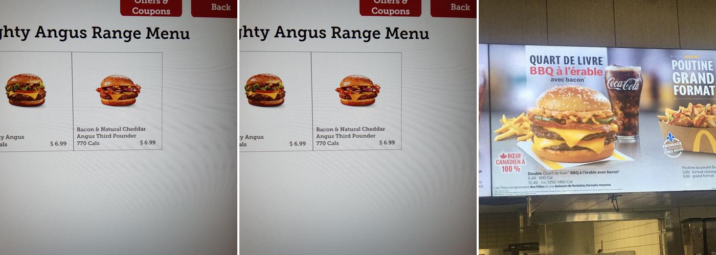 McDonald's Menu