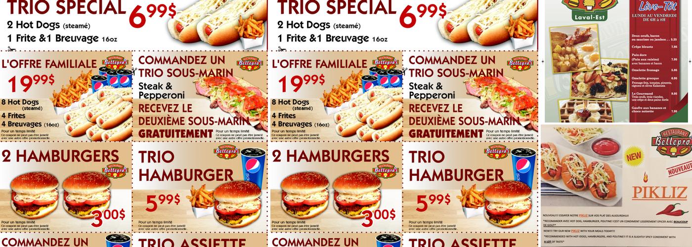 BELLEPROS Menu