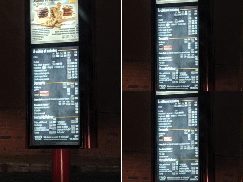 McDonald's Menu