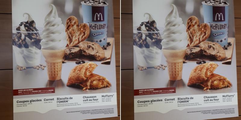 McDonald's Menu