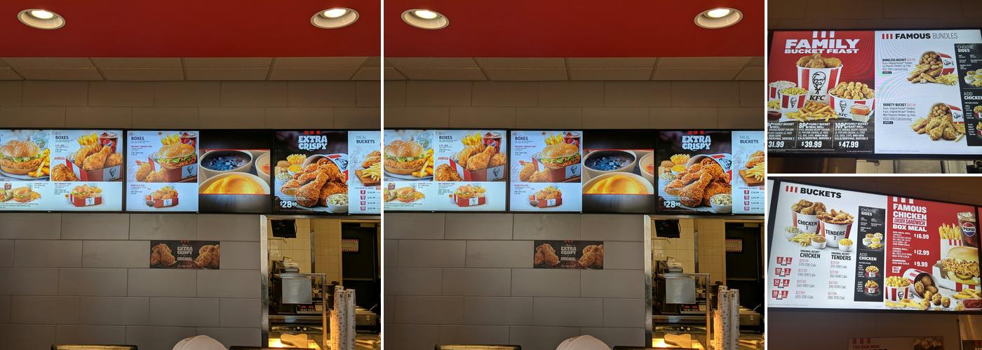 KFC Menu