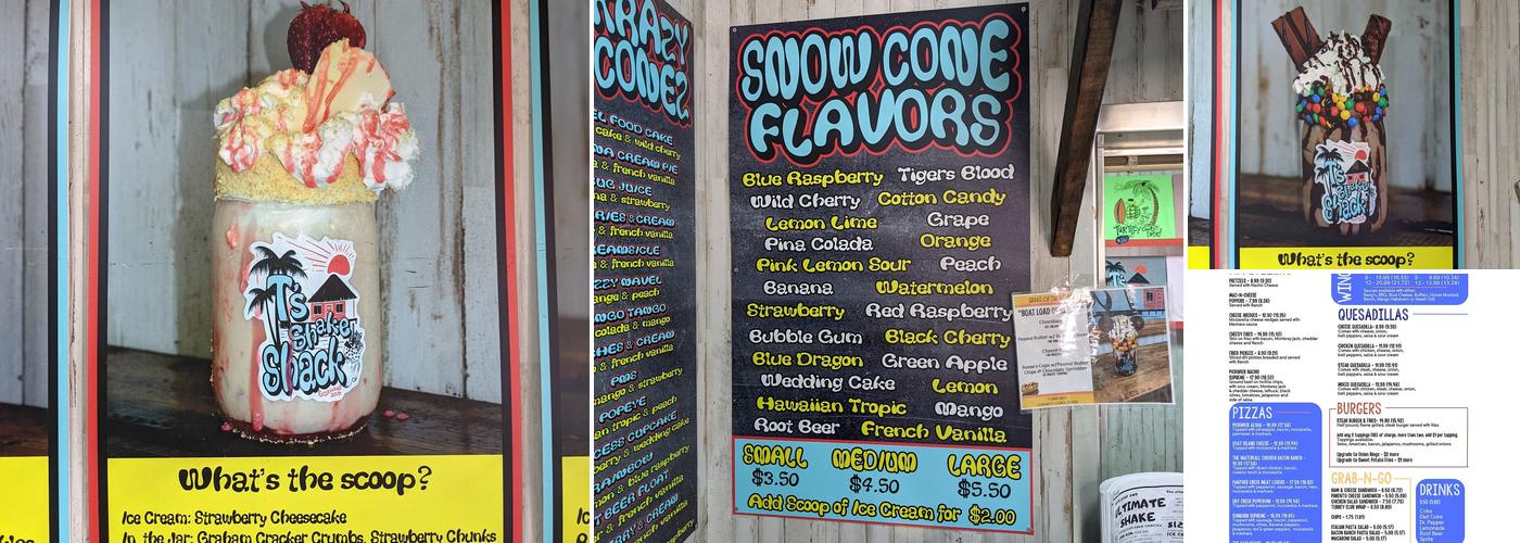T's Shake Shack Menu