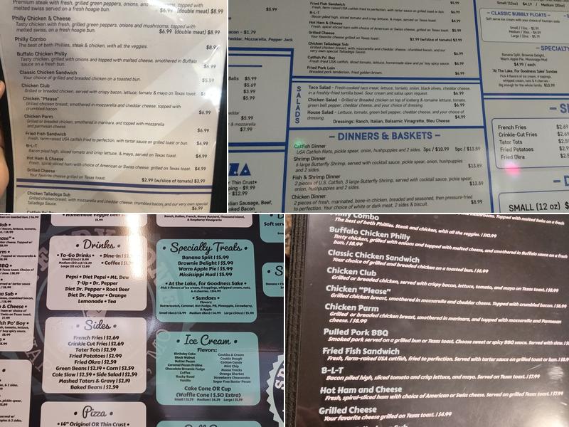 Speedy Cone - Wappapello Menu