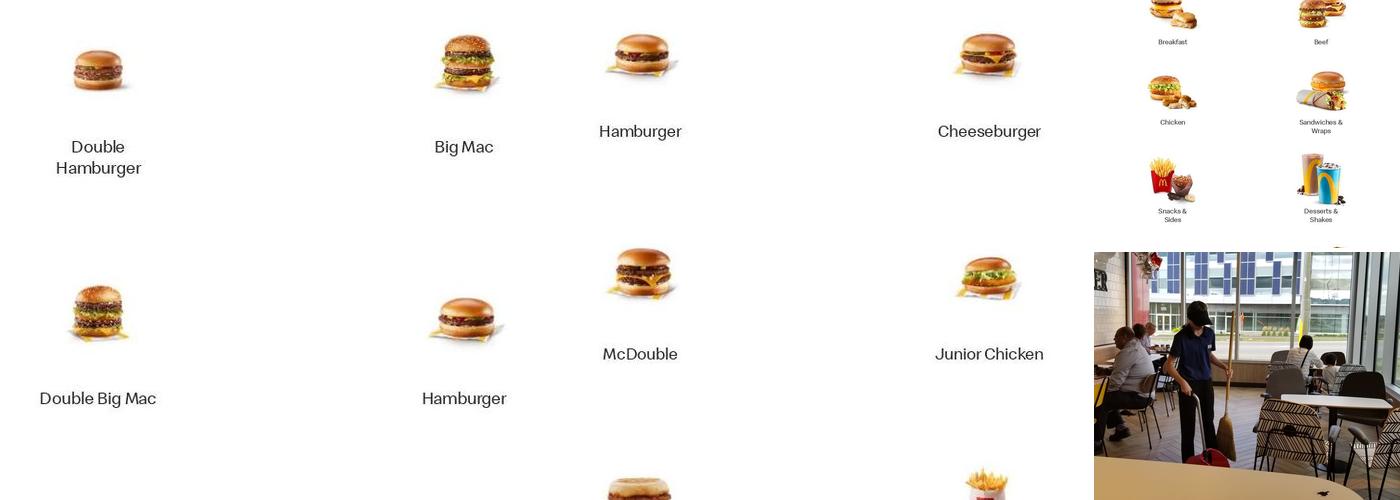 McDonald’s Menu