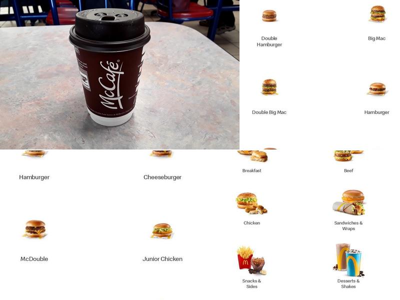 McDonald's Menu