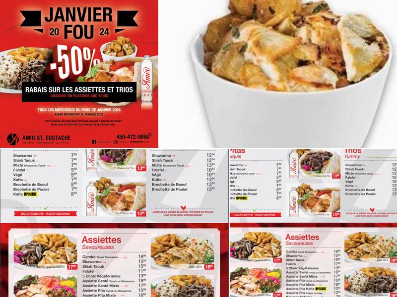 Amir Menu