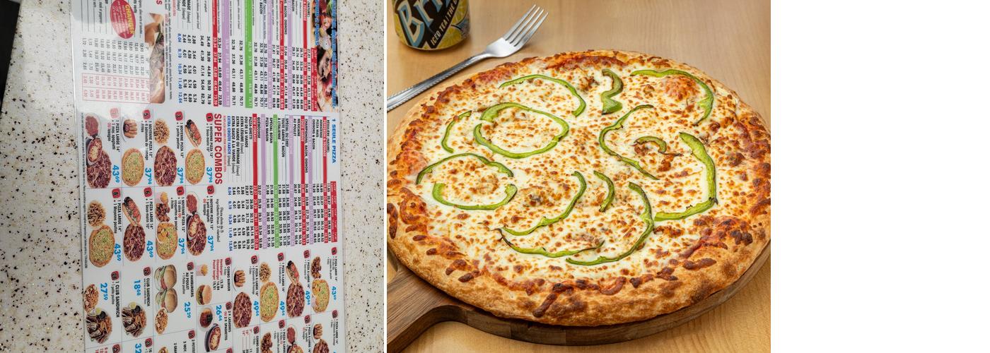 Botan Pizza Menu