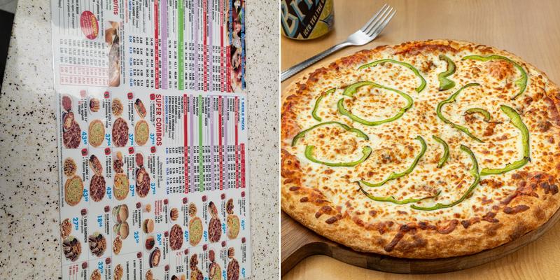 Botan Pizza Menu