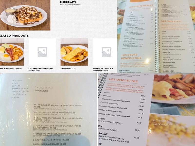 Eggsquis Laval 2 Menu