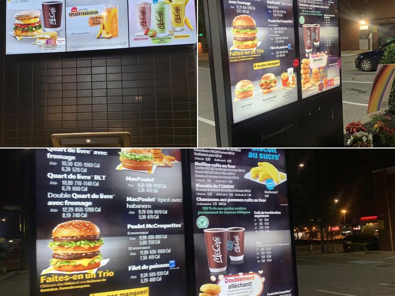 McDonald’s Menu