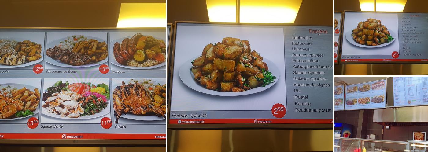 Amir Menu