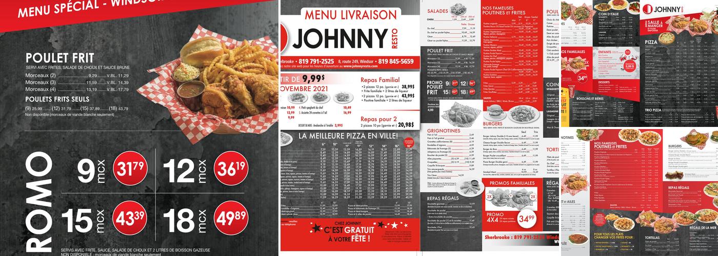 Johnny Resto Menu