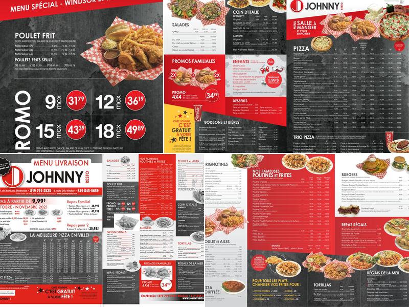 Johnny Resto Menu