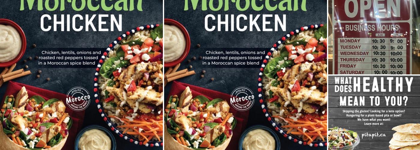 Pita Pit Menu
