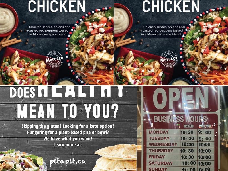Pita Pit Menu