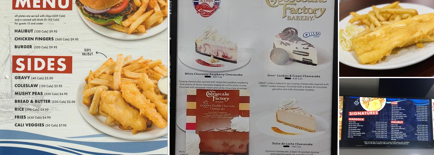 Halibut House Fish & Chips Menu
