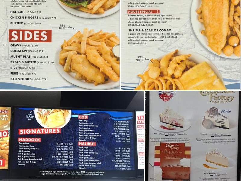 Halibut House Fish & Chips Menu