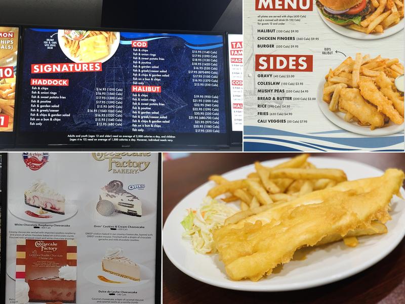 Halibut House Fish & Chips Menu