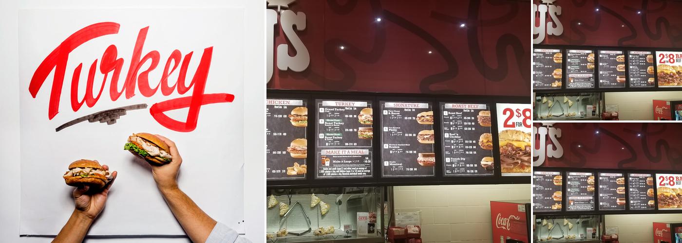 Arby's Menu