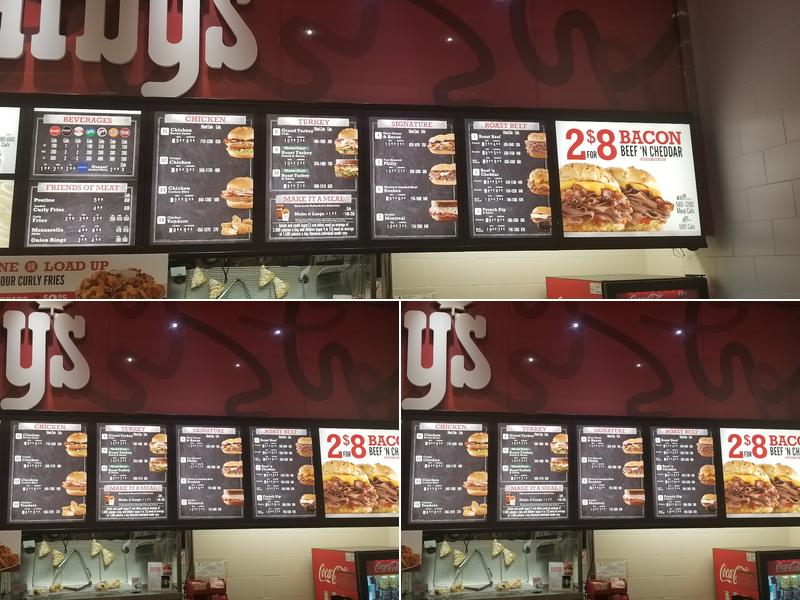 Arby's Menu