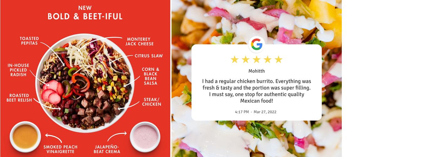 Mucho Burrito Menu