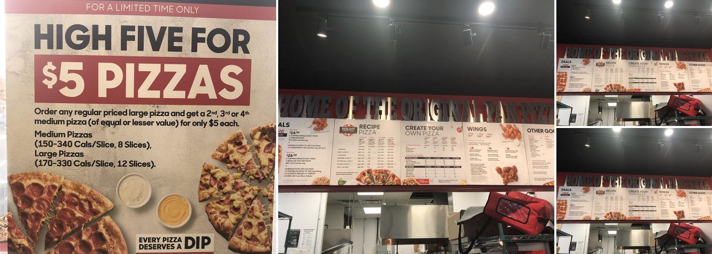 Pizza Hut Menu