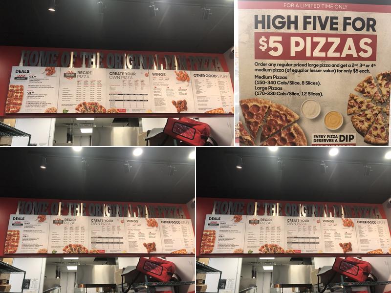 Pizza Hut Menu