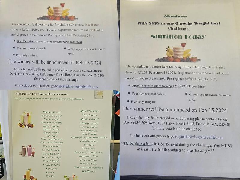 Nutrition Today Menu