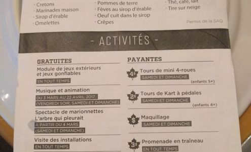 Cabane à Sucre Constantin