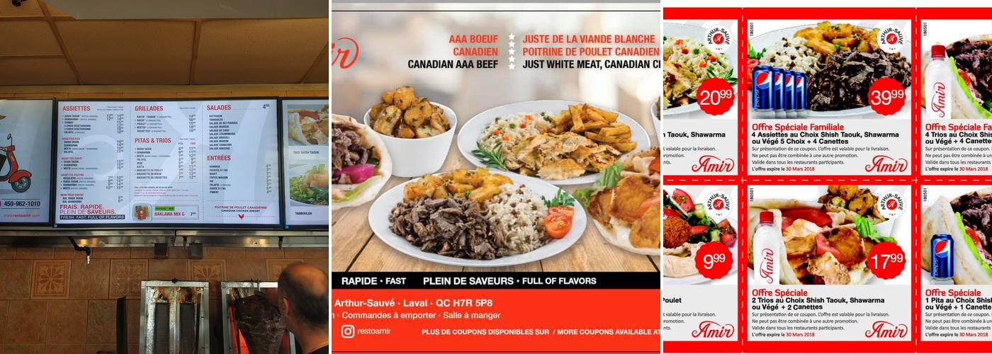 Amir Menu