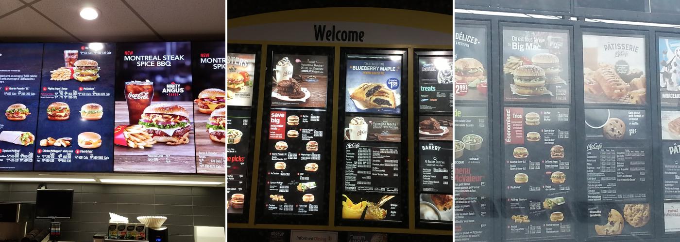 McDonald's Menu