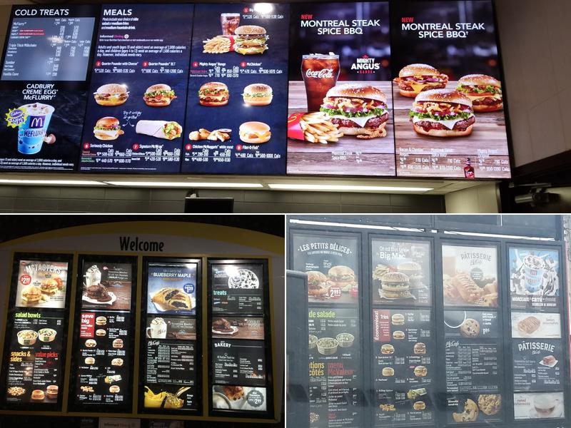 McDonald's Menu