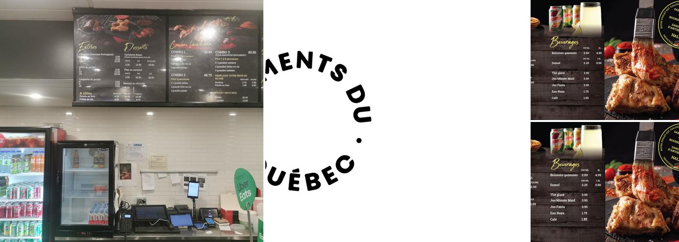 Piri Piri Hochelaga Menu