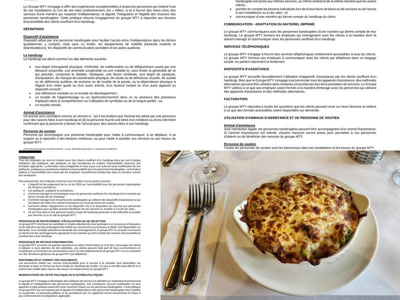 Giorgio Ristorante Menu